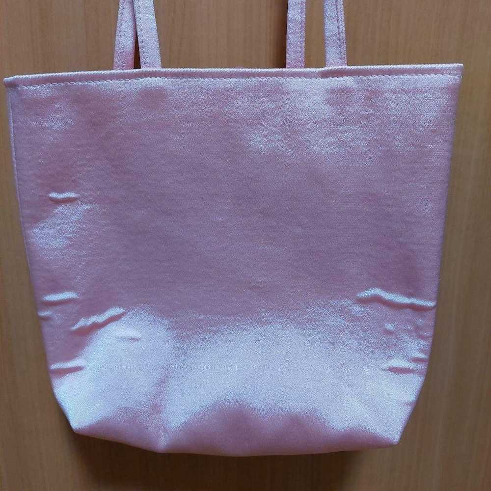 COUDRE Satin Tote Bag Pink - image 2