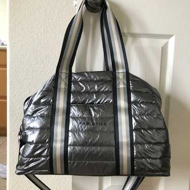 Fabletics puffer quilted nylon weekender large to… - image 1