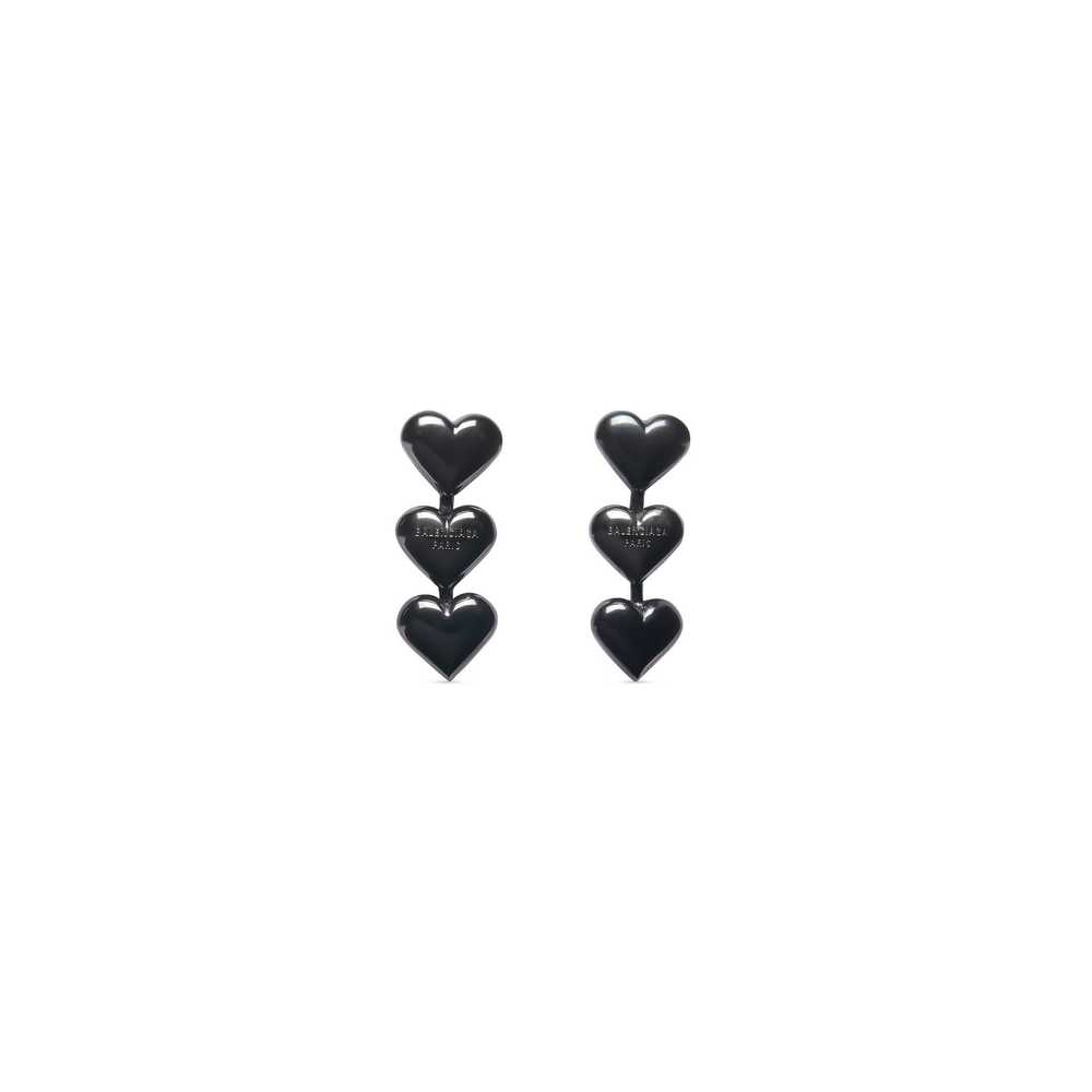 Balenciaga o1mt1gz1224 Size: OS / Heart Earrings … - image 1