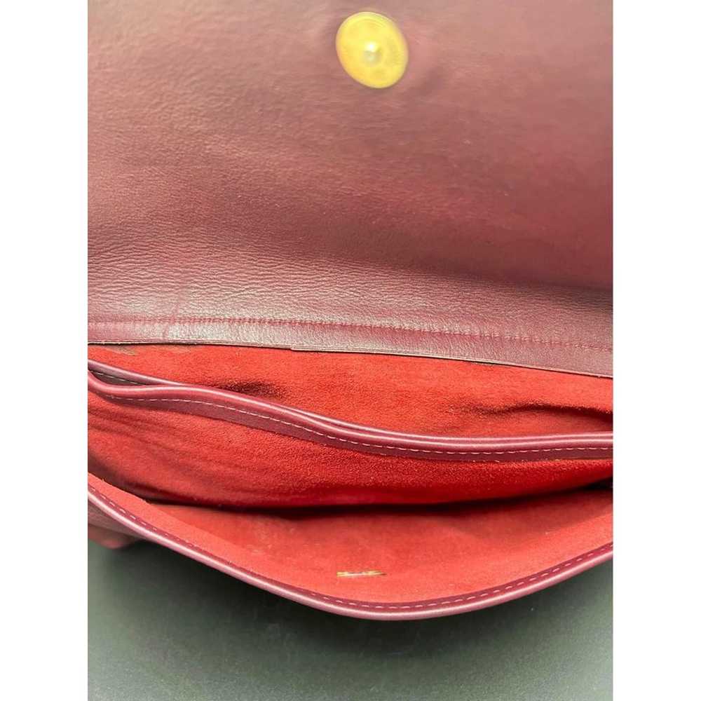 VINTAGE 70’s Red Leather Clutch - image 3