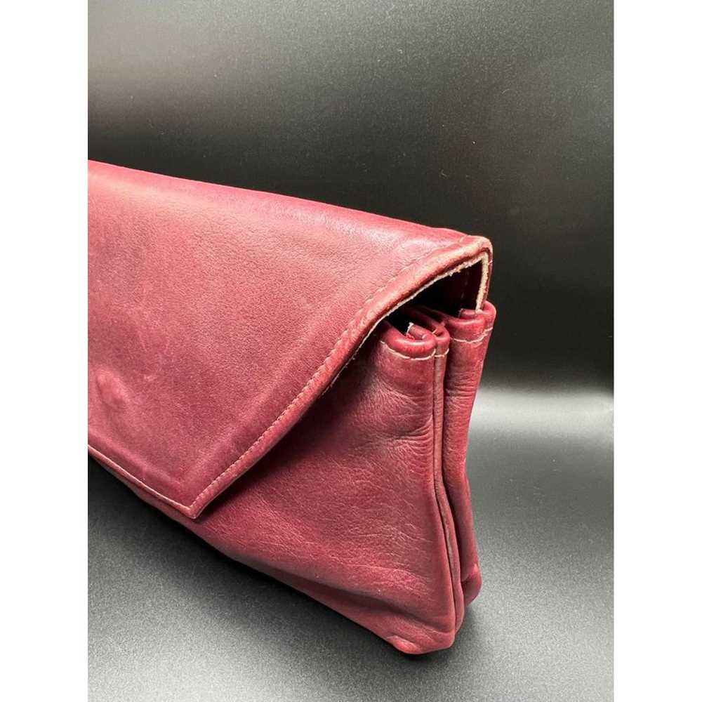 VINTAGE 70’s Red Leather Clutch - image 5