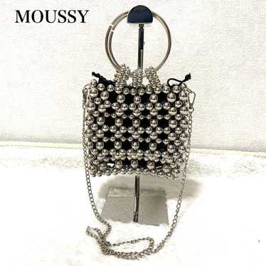 MOUSSY SILVER BEADED MINI BAG Silver - image 1