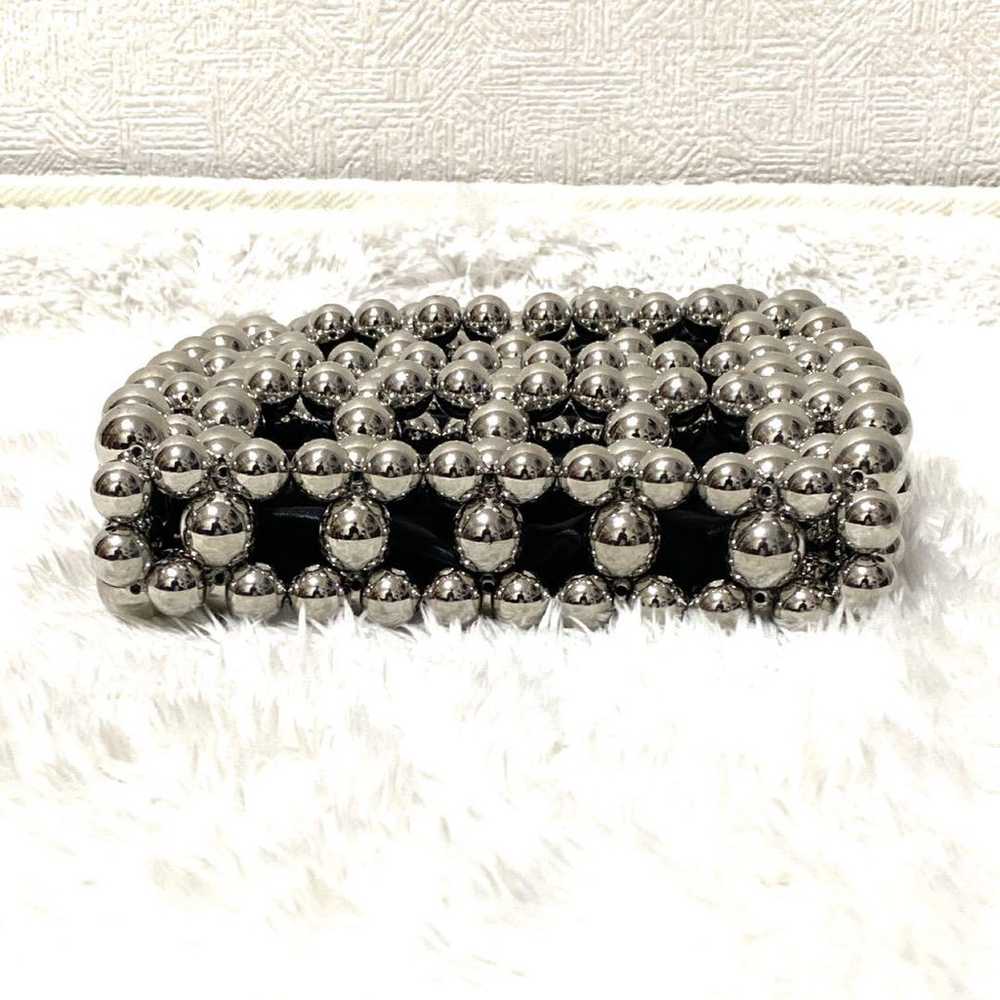 MOUSSY SILVER BEADED MINI BAG Silver - image 5