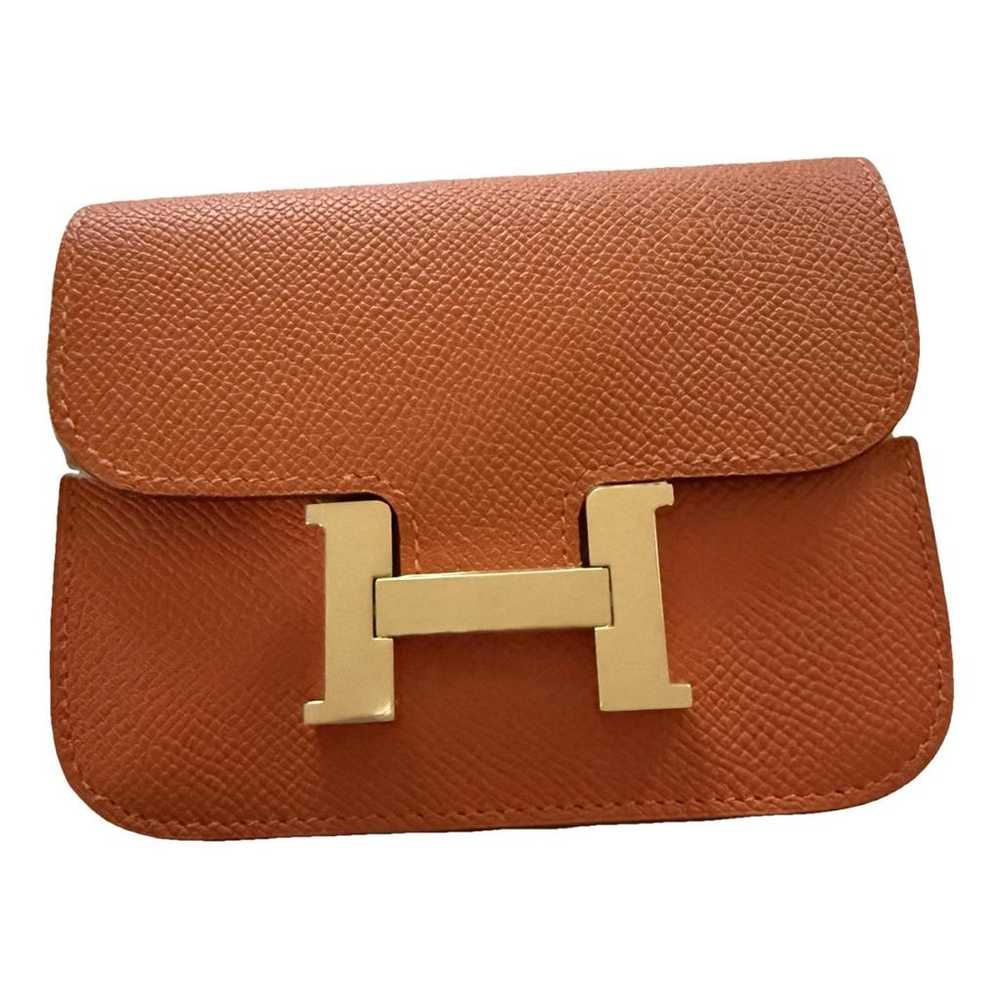 Hermès Constance leather clutch bag - image 1