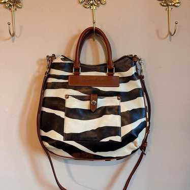 Dooney and Bourke Zebra Print Bag - image 1