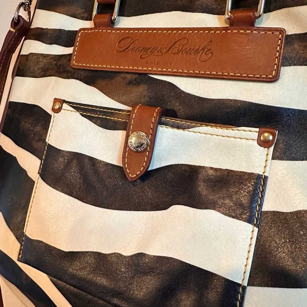 Dooney and Bourke Zebra Print Bag - image 2