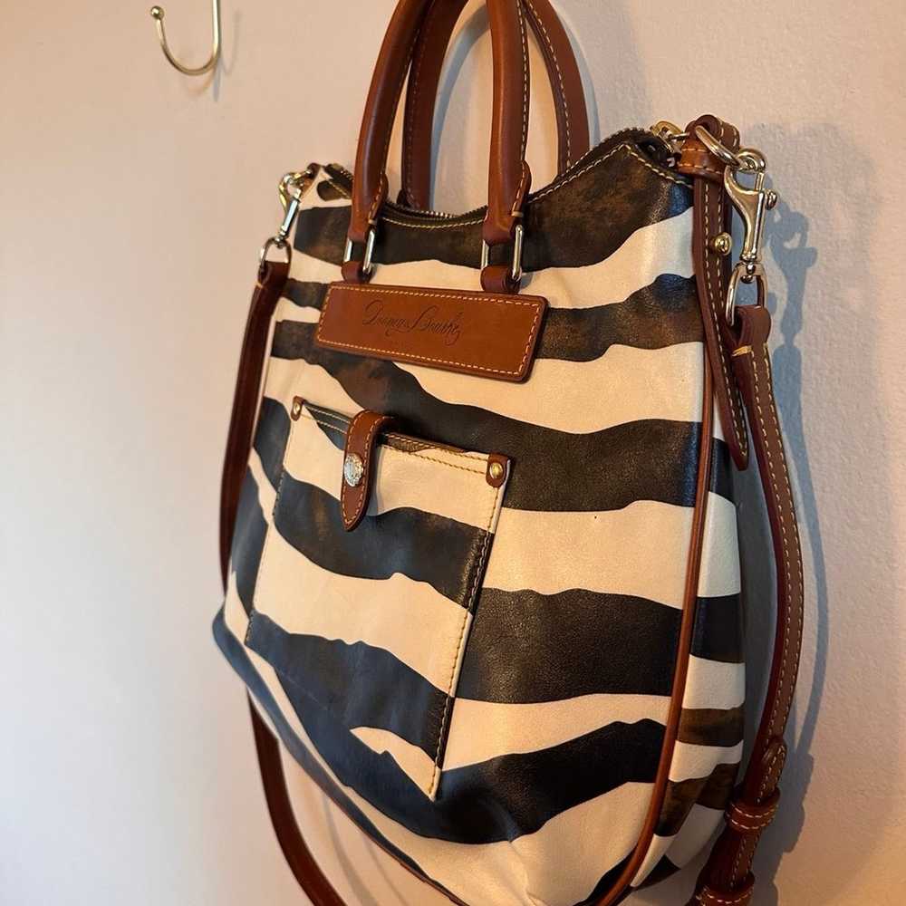 Dooney and Bourke Zebra Print Bag - image 6