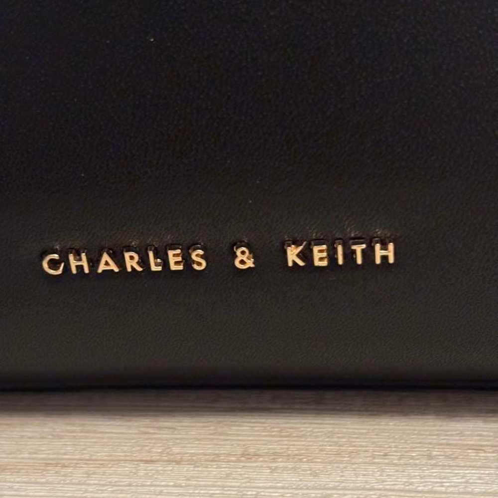 CHARLES & KEITH Black Backpack - image 4