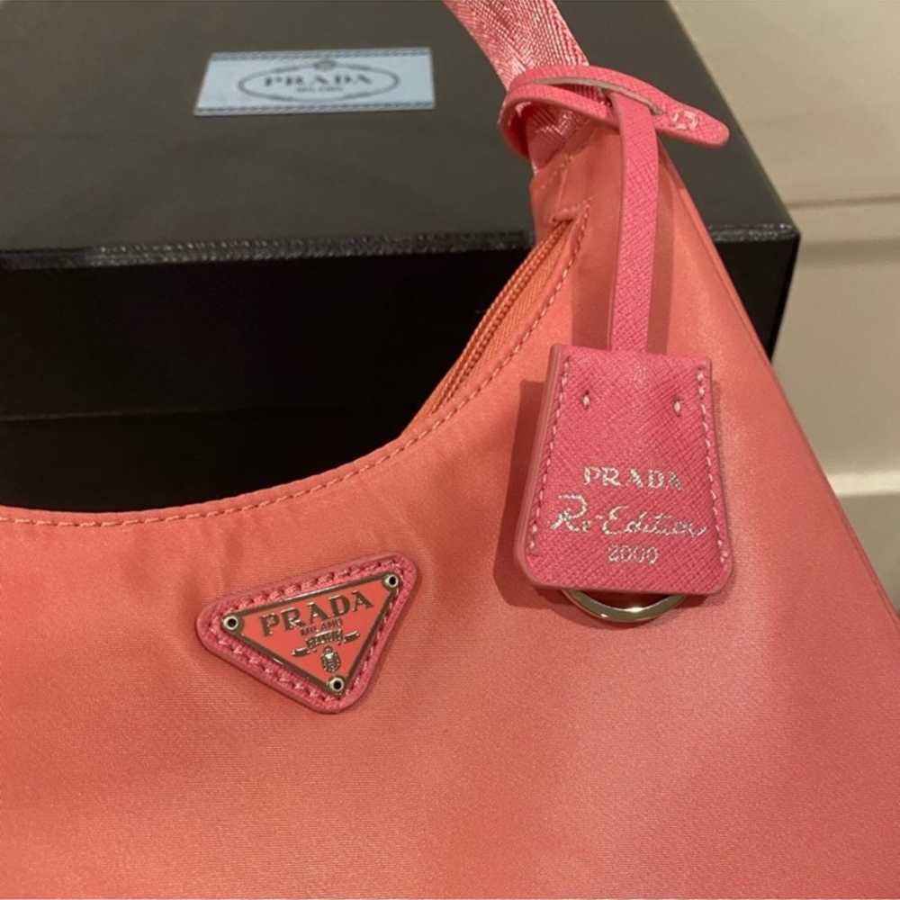 Re-edition 2000 Pink Prada bag - image 2