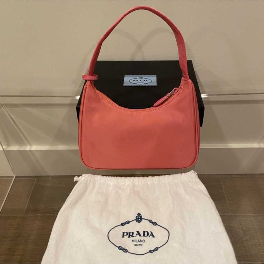 Re-edition 2000 Pink Prada bag - image 4