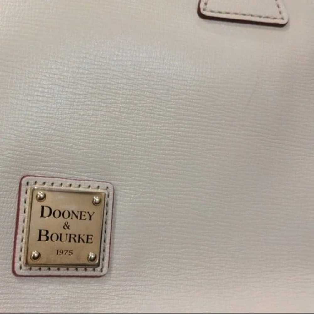 Dooney & Bourke cream color Domed Satchel - image 7