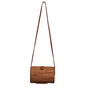 Anthropologie Rattan Weavers of Bali Crossbody Bal