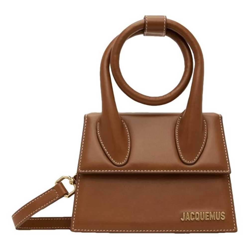 Jacquemus Le Chiquito Noeud leather handbag - image 1