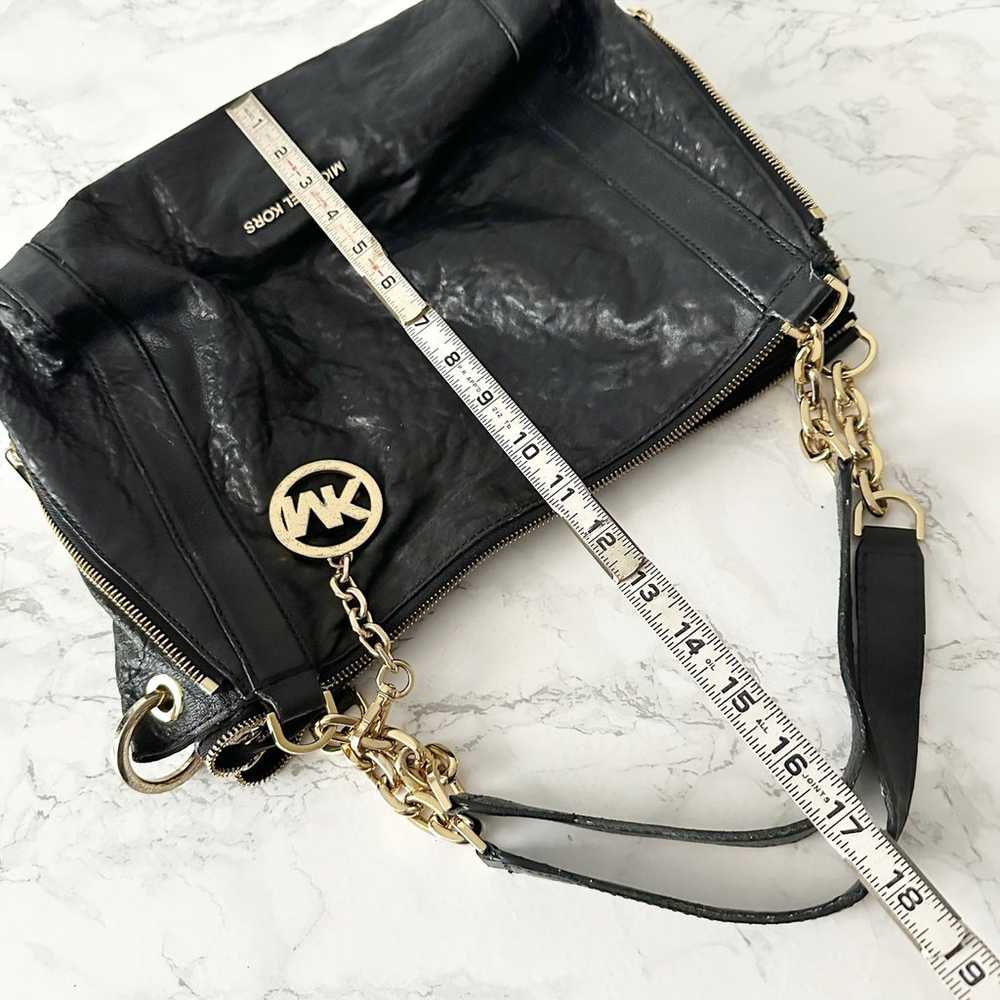 Michael Kors Stanthorpe Black Supple Tumbled Leat… - image 12