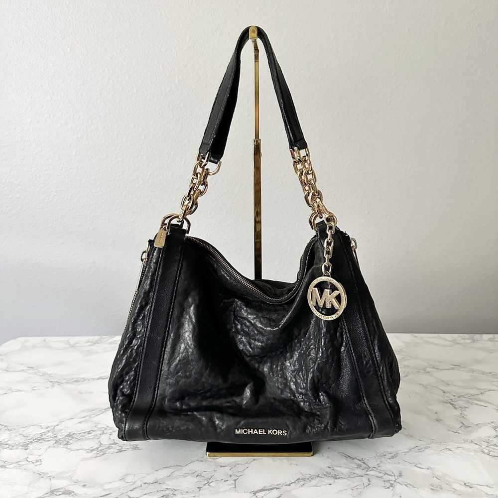 Michael Kors Stanthorpe Black Supple Tumbled Leat… - image 2