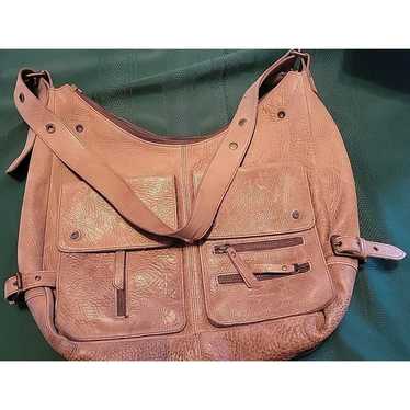 Genuine Leather UNNUE PURSE SHOULDER bag made in I