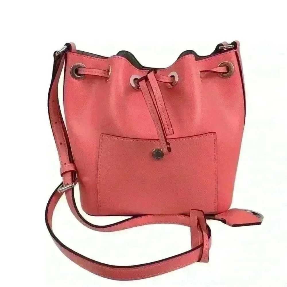 Michael Kors Greenwich Coral Small Bucket Bag - image 1