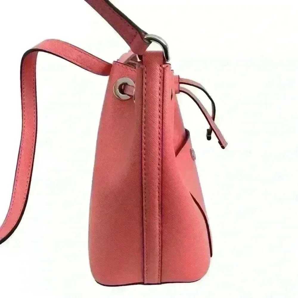 Michael Kors Greenwich Coral Small Bucket Bag - image 4