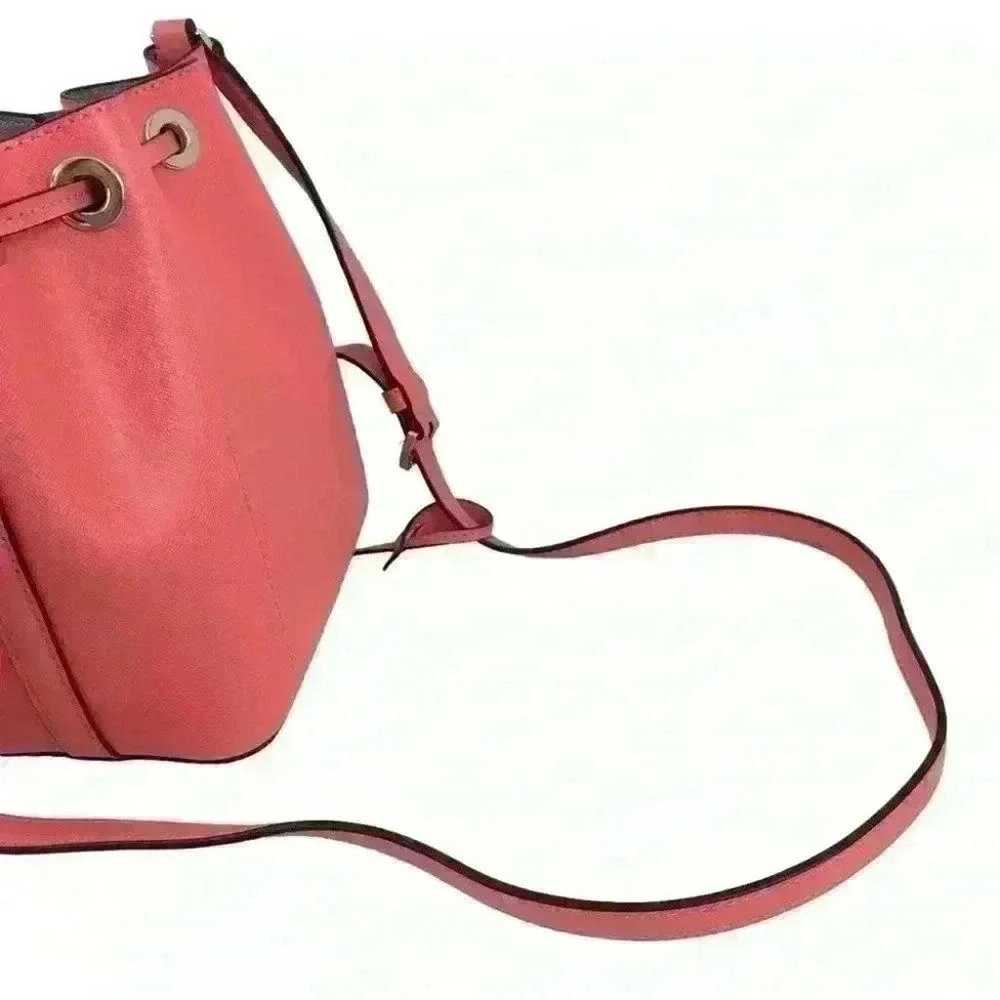 Michael Kors Greenwich Coral Small Bucket Bag - image 7