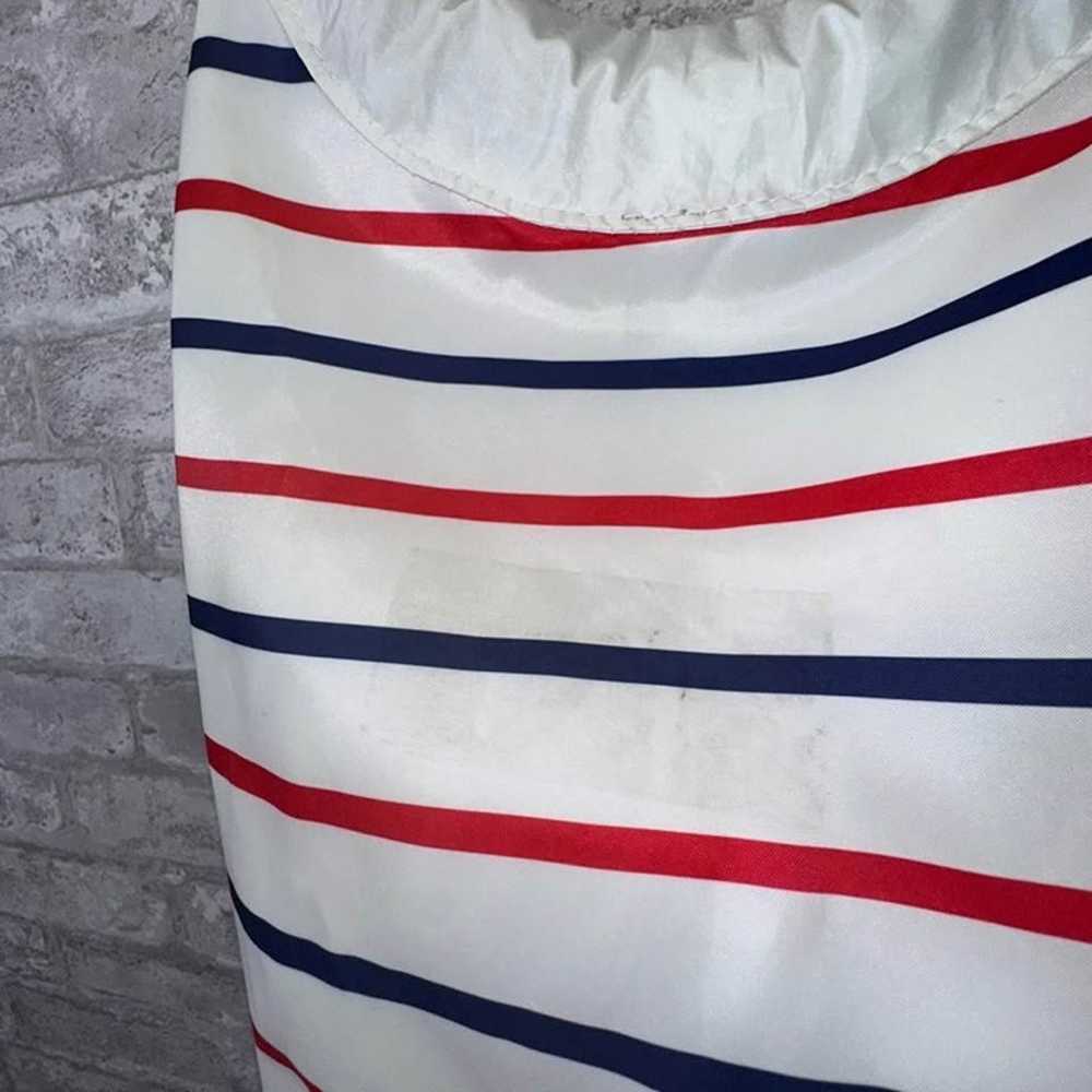 SEA BAG of Maine Red blue Striped Tote # 3220 - image 2