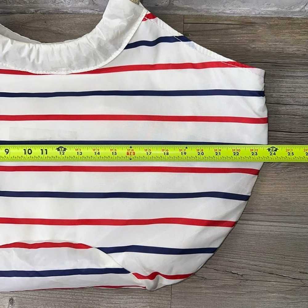 SEA BAG of Maine Red blue Striped Tote # 3220 - image 8