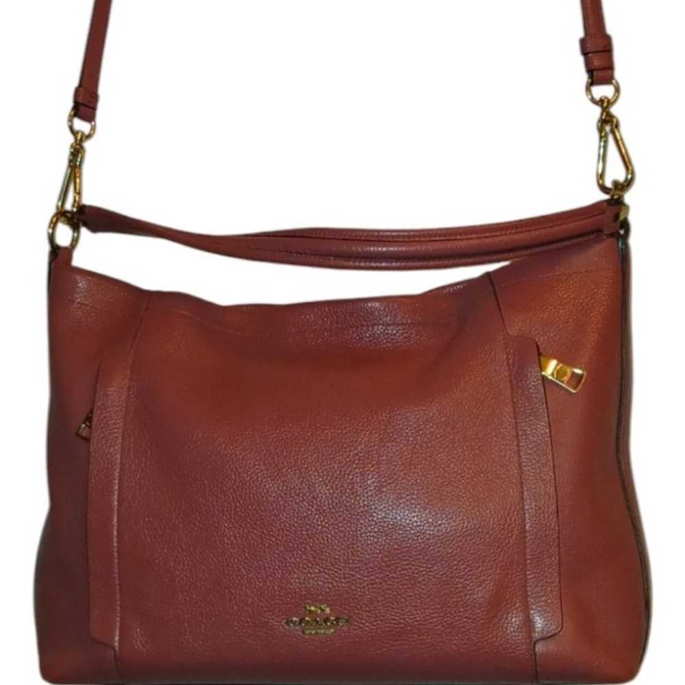 COACH Hobo Scout Pebbled Leather Bag - image 2