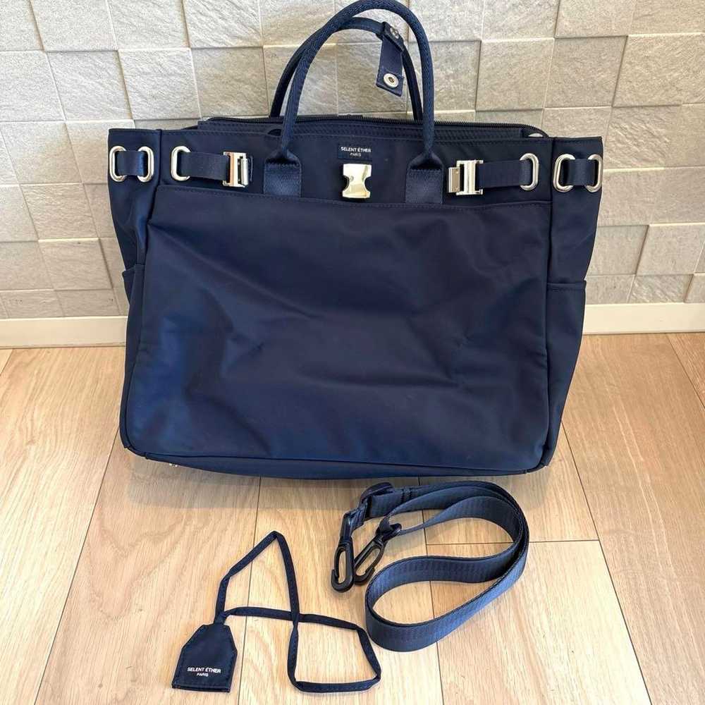 SELENT ÉTHER PASSION36 Navy / Business Bag - image 9