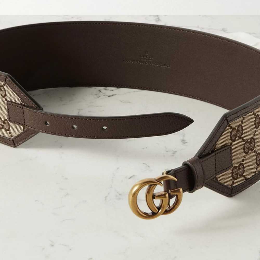 Gucci Leather belt - image 3