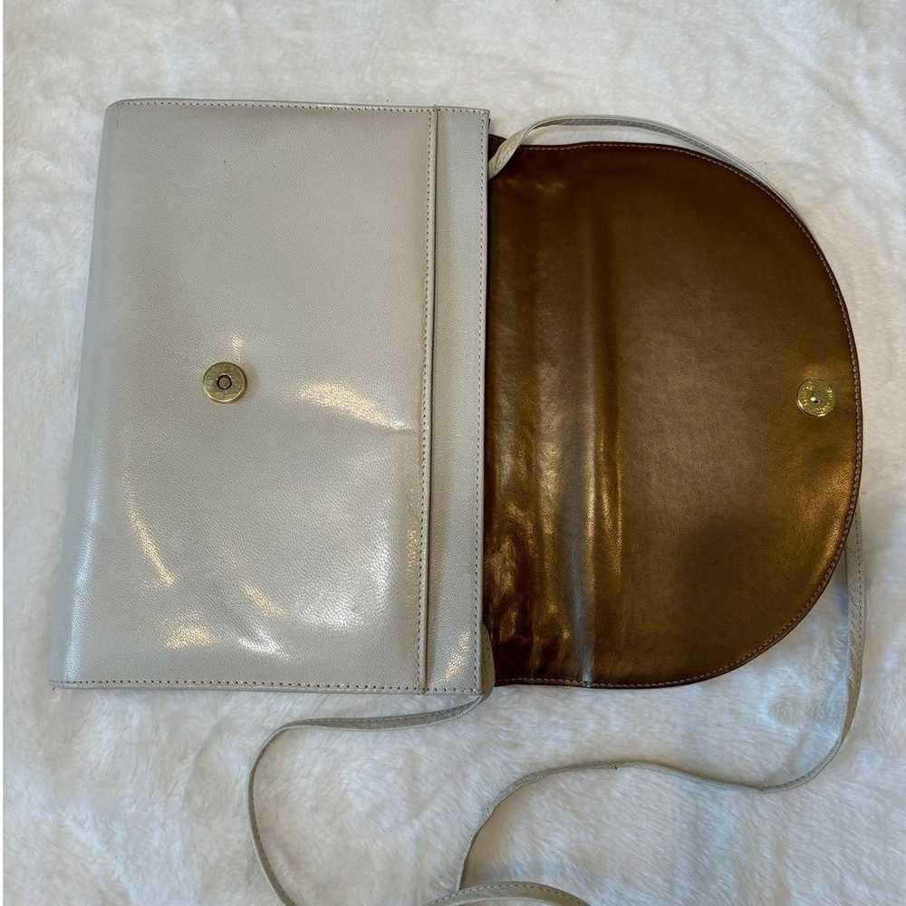 Vintage 1980s Leather Purse Clutch California Mag… - image 10