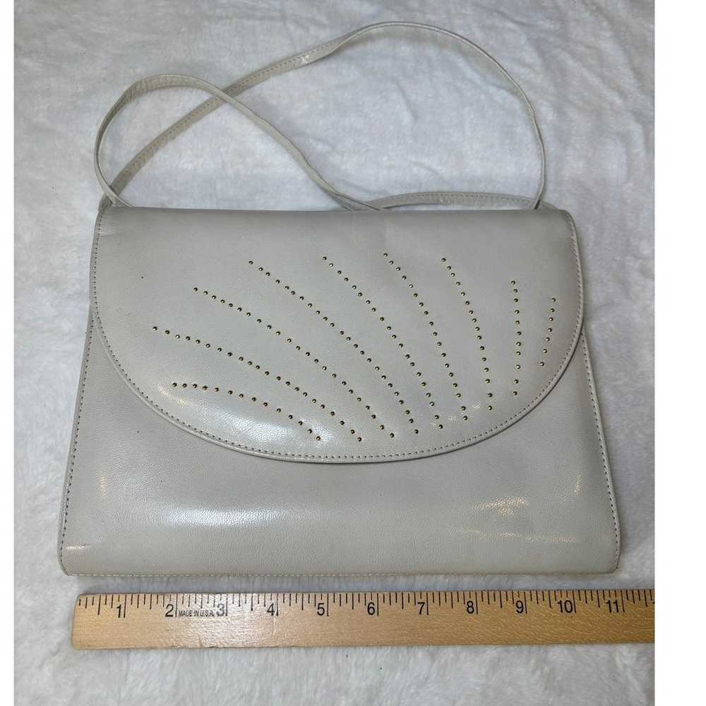 Vintage 1980s Leather Purse Clutch California Mag… - image 2