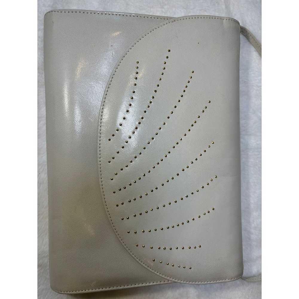 Vintage 1980s Leather Purse Clutch California Mag… - image 5