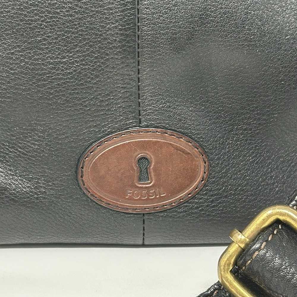 Fossil Morgan Traveler Leather Crossbody Bag - image 5