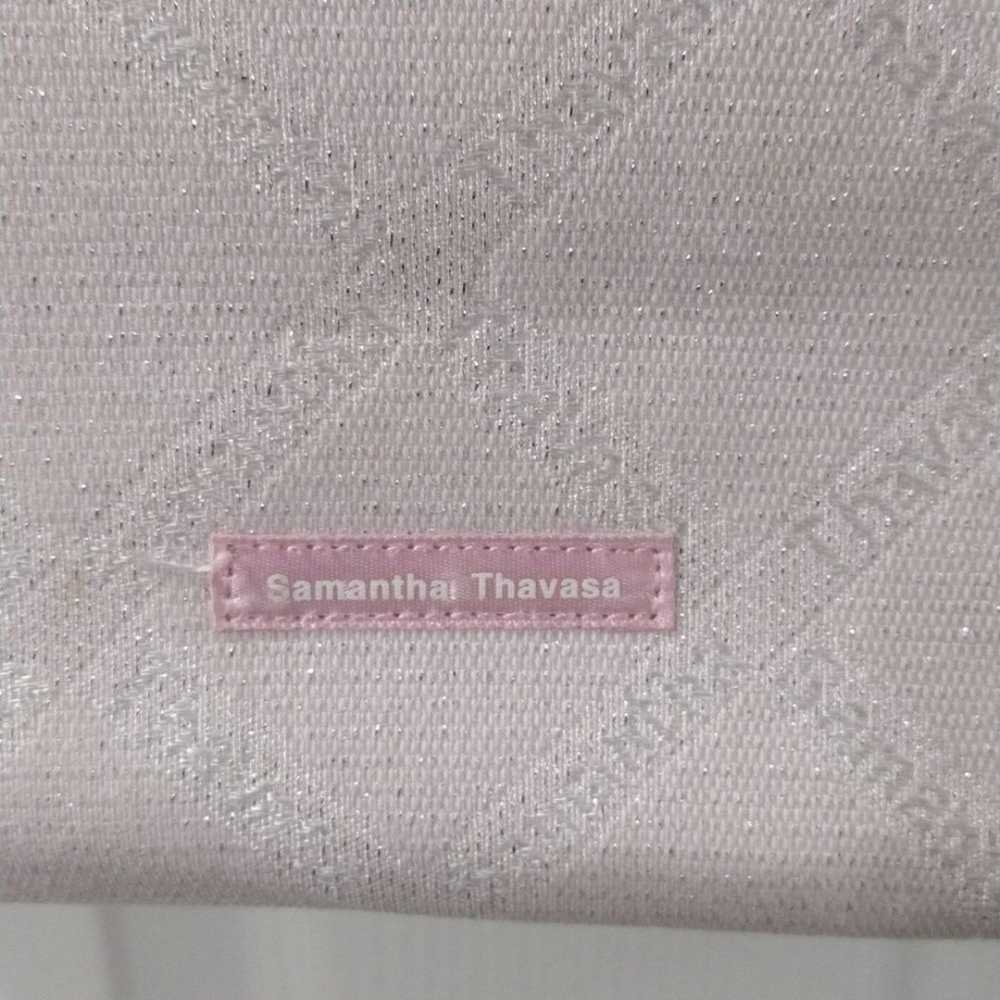 Samantha Thavasa Pink Quilted Tote Bag Handbag - … - image 3