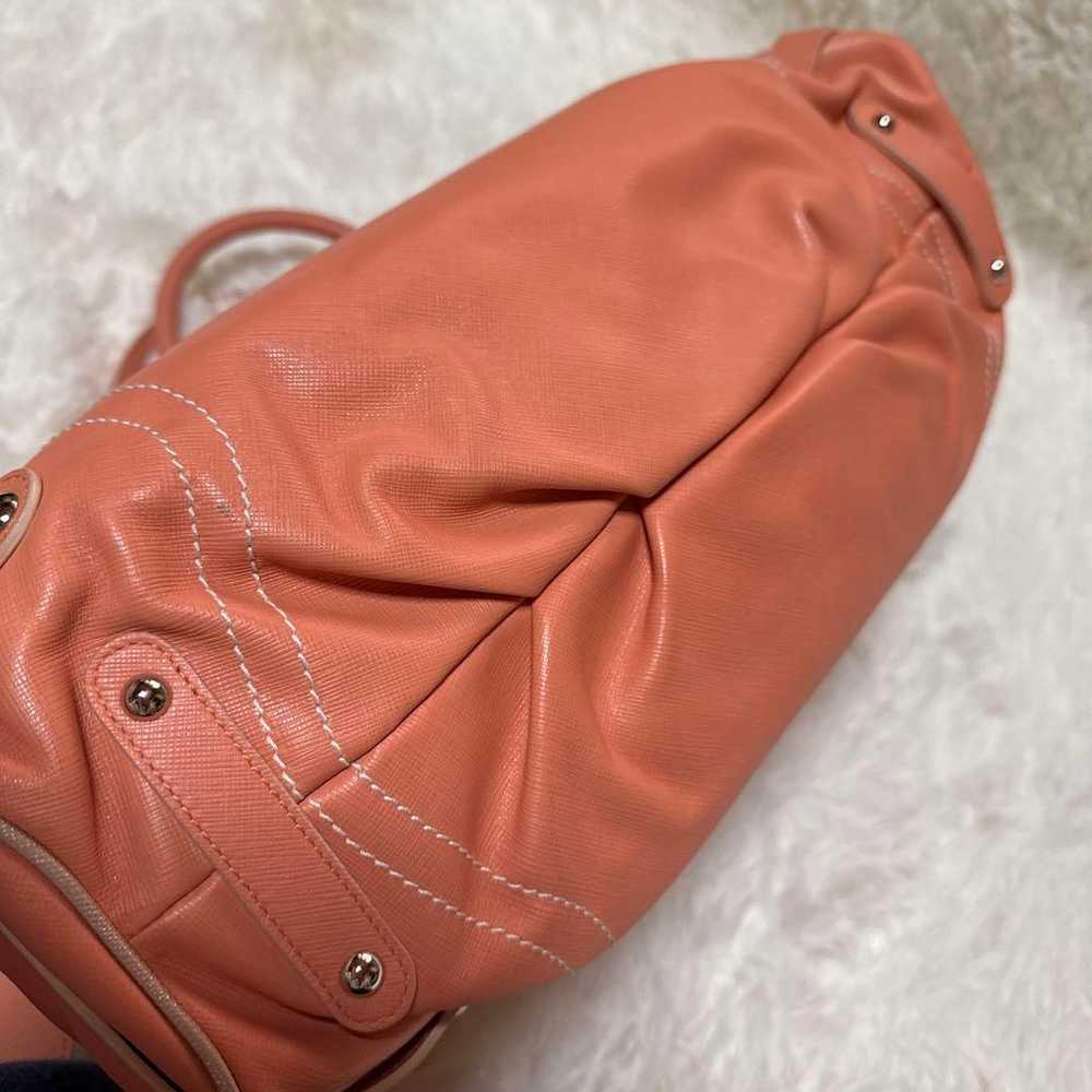 Salvatore Ferragamo Handbag Salmon Pink - image 10