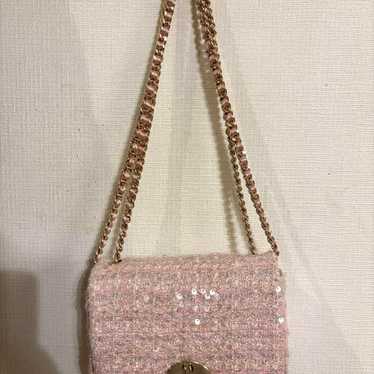 Salford Variation Tweed Small Pouch Light Pink - image 1