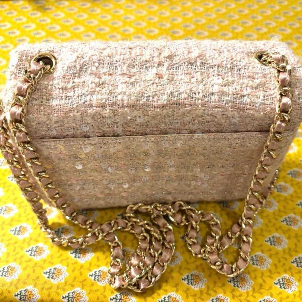 Salford Variation Tweed Small Pouch Light Pink - image 8