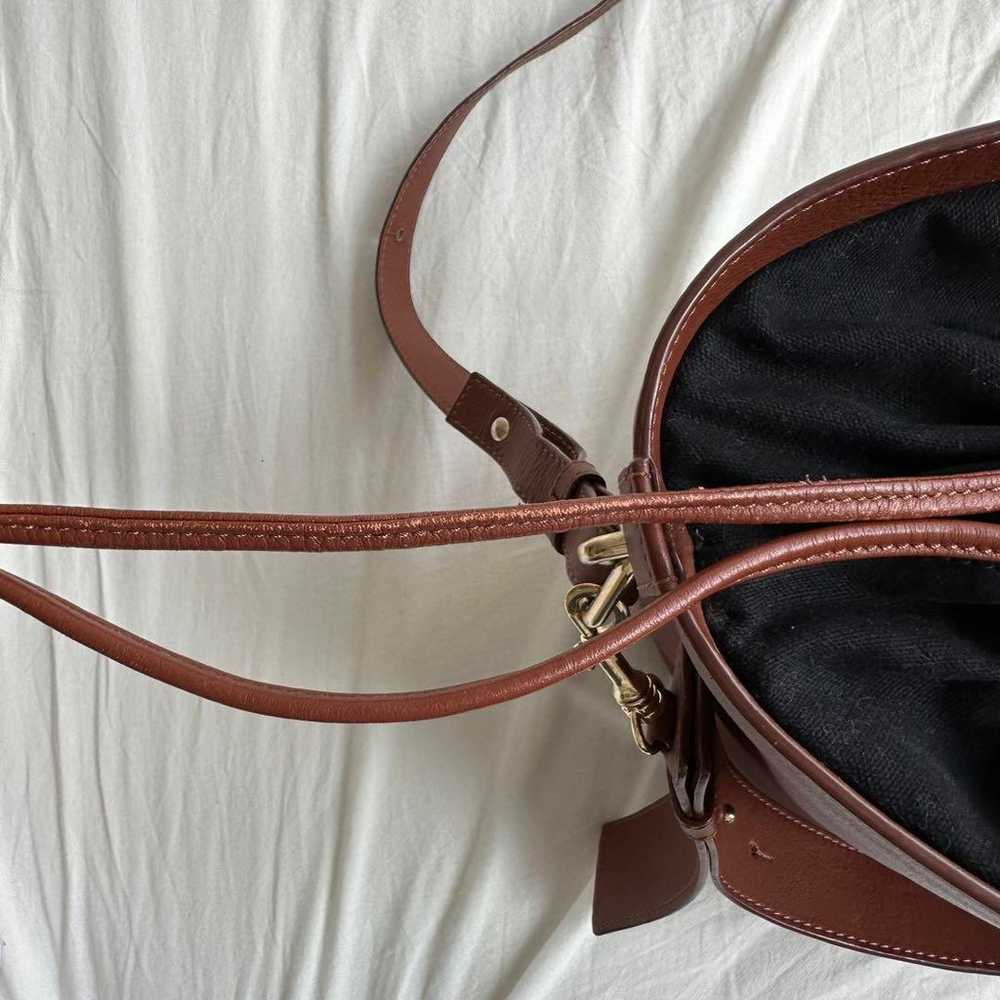 JW Anderson leather bucket bag in brown - image 4