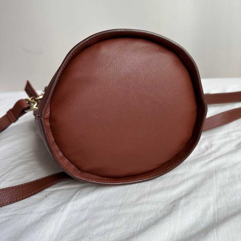 JW Anderson leather bucket bag in brown - image 9