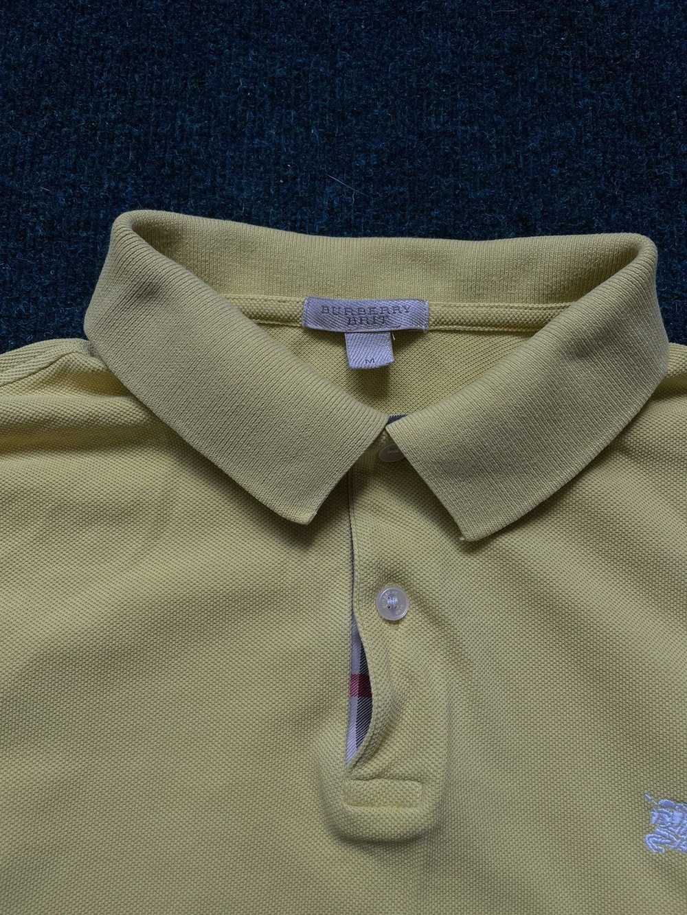 Burberry × Rare × Vintage Burberry Brit Mens Polo… - image 4