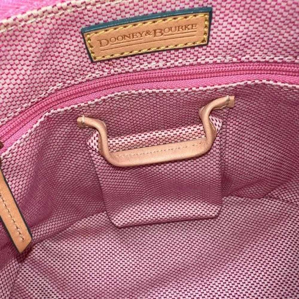 Dooney & Bourke Y2K Miami Beach Pink Background H… - image 12