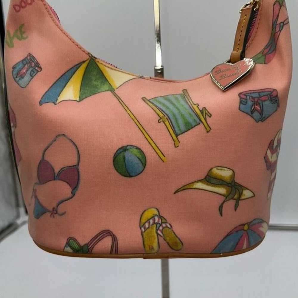 Dooney & Bourke Y2K Miami Beach Pink Background H… - image 3