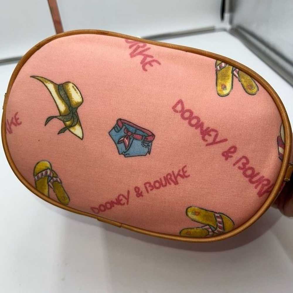 Dooney & Bourke Y2K Miami Beach Pink Background H… - image 8