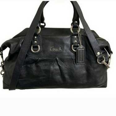 Coach Leather Ashley Satchel Handbag