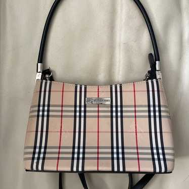 Burberry Nova Check Mini Bag Blue Label