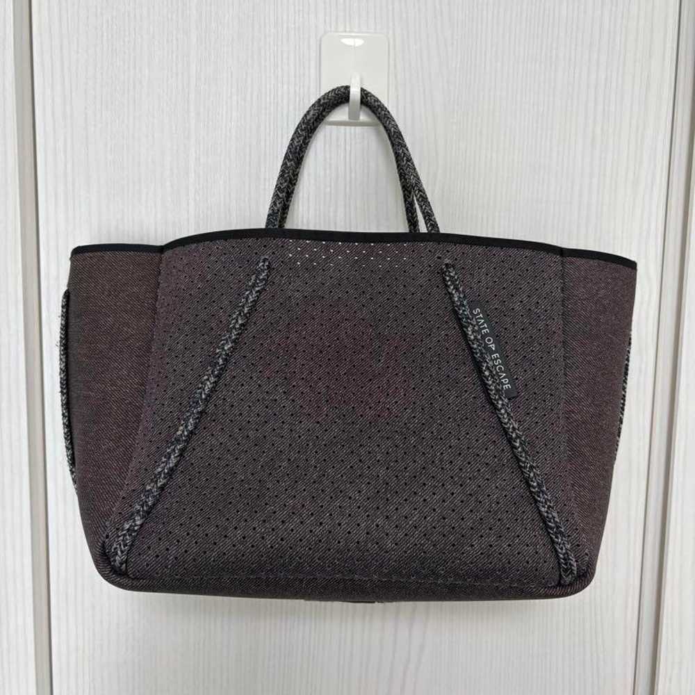 STATE OF ESCAPE Shoulder Bag Dark Gray Tote Bag - image 1