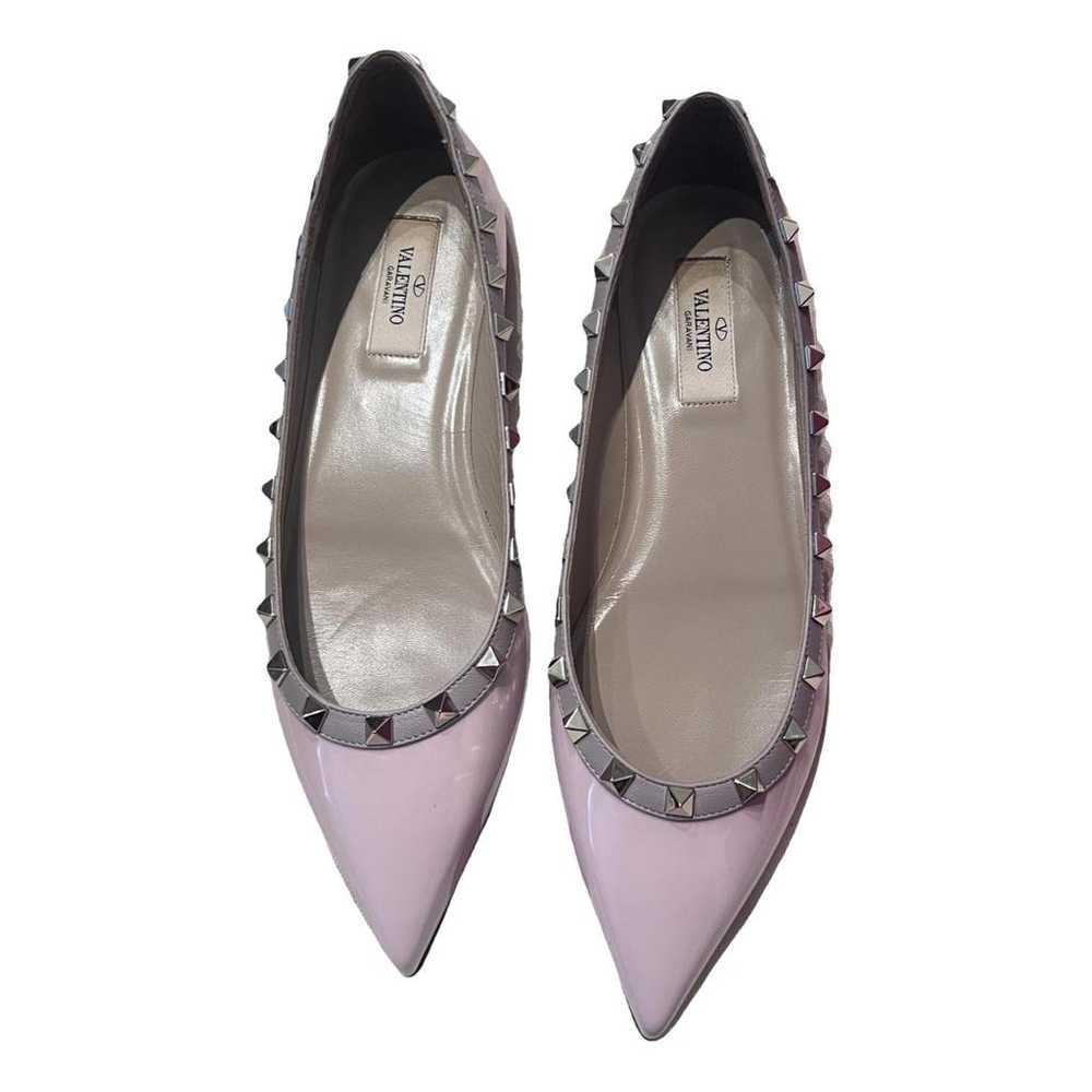 Valentino Garavani Rockstud leather flats - image 1