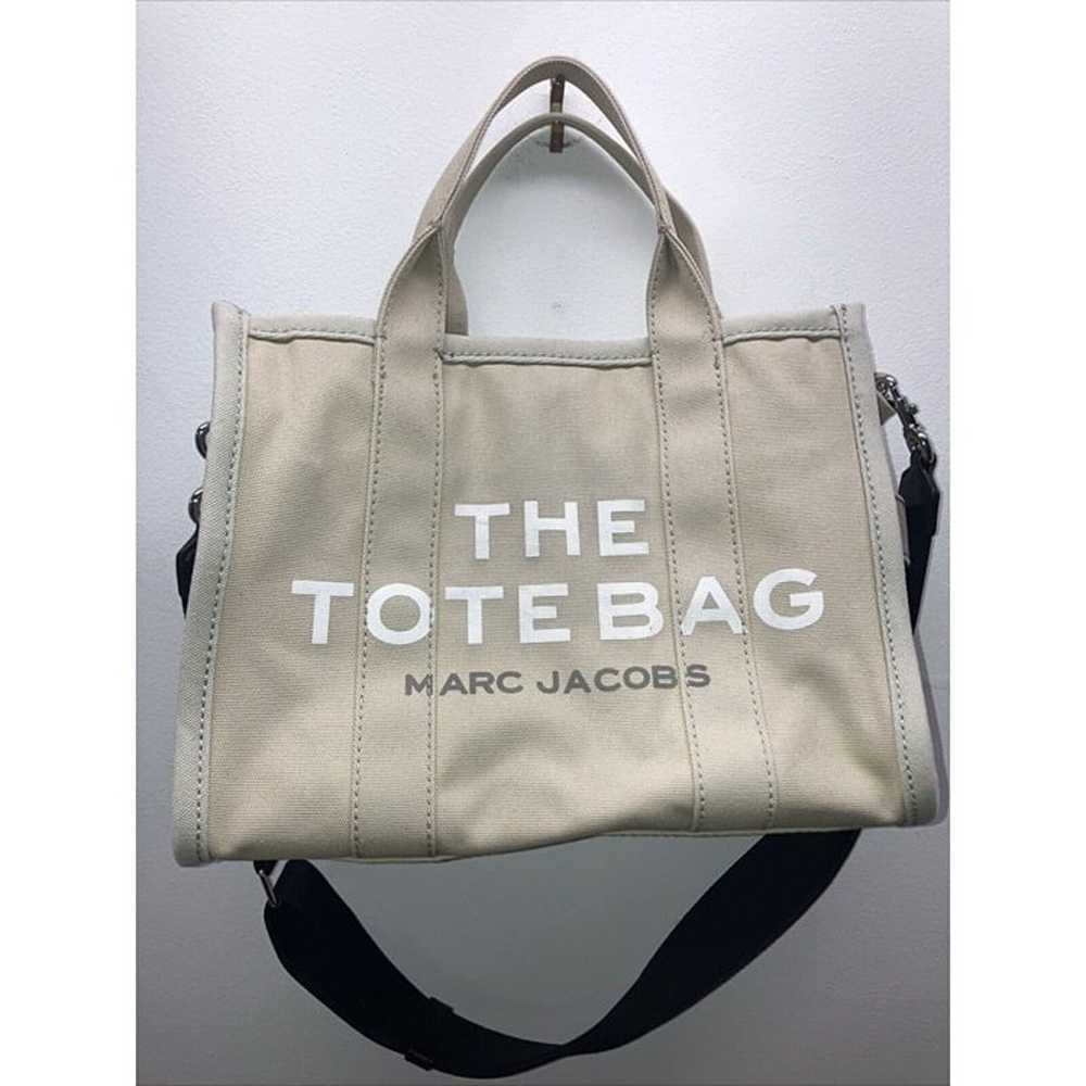 Marc Jacobs Women's Cotton Tote Bag - Beige Prelo… - image 1