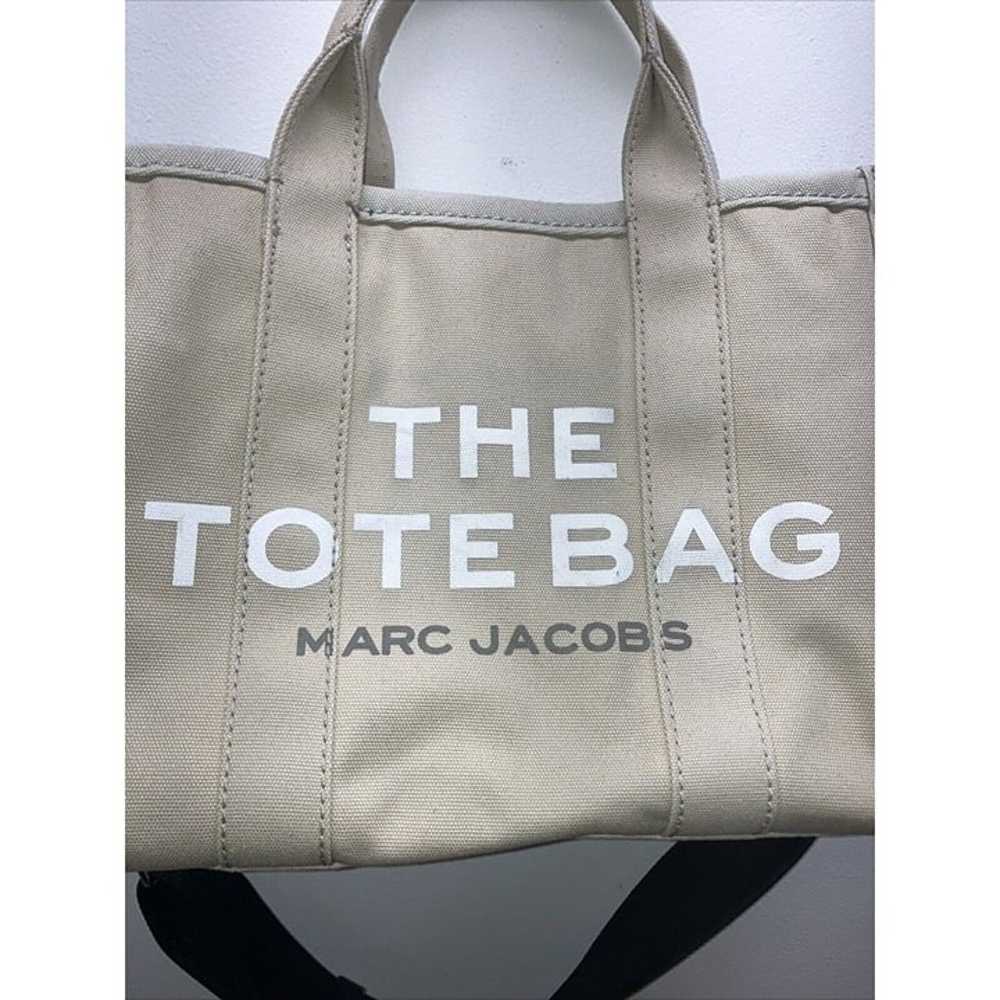 Marc Jacobs Women's Cotton Tote Bag - Beige Prelo… - image 2