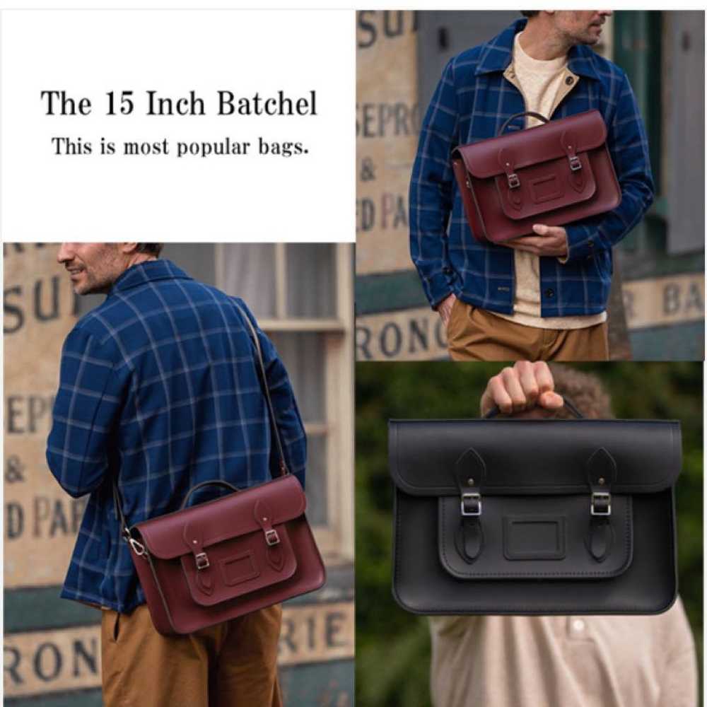 Cambridge Satchel bag in red. - image 12