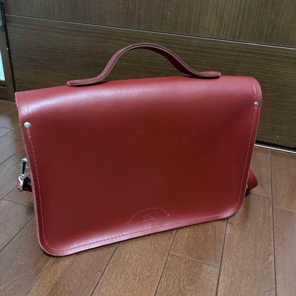 Cambridge Satchel bag in red. - image 2